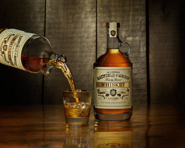 Hatfield and McCoy Whiskey Pour