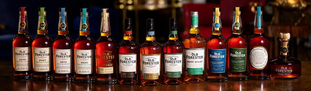 Old Forester Distillery - The Old Forester Bourbon and Rye Whiskey Lineup