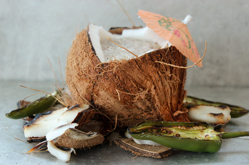Coconut and Jalapeno Slushy 3