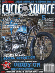 Cycle Source Magazine Cover Image with the Harlot Starlette from Nate Jacobs