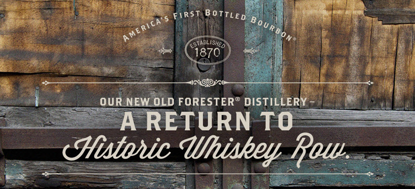Old Forester - A Return to Whiskey Row