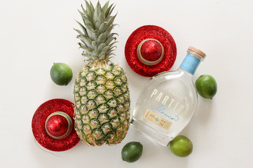 Tequila Margarita with Watermelon Pineapple or Pomegranate 3