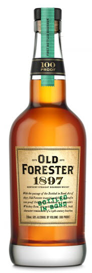 Old Forester 1897 Bottle Shot Tall