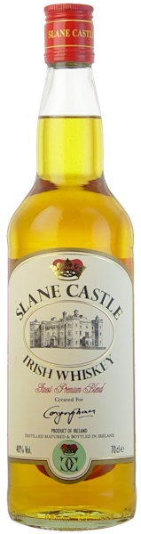 Slane Castle Irish Whiskey Bottle