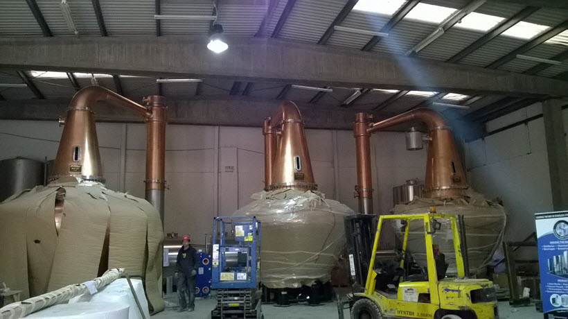 Teeling Whiskey Distillery Under Construction