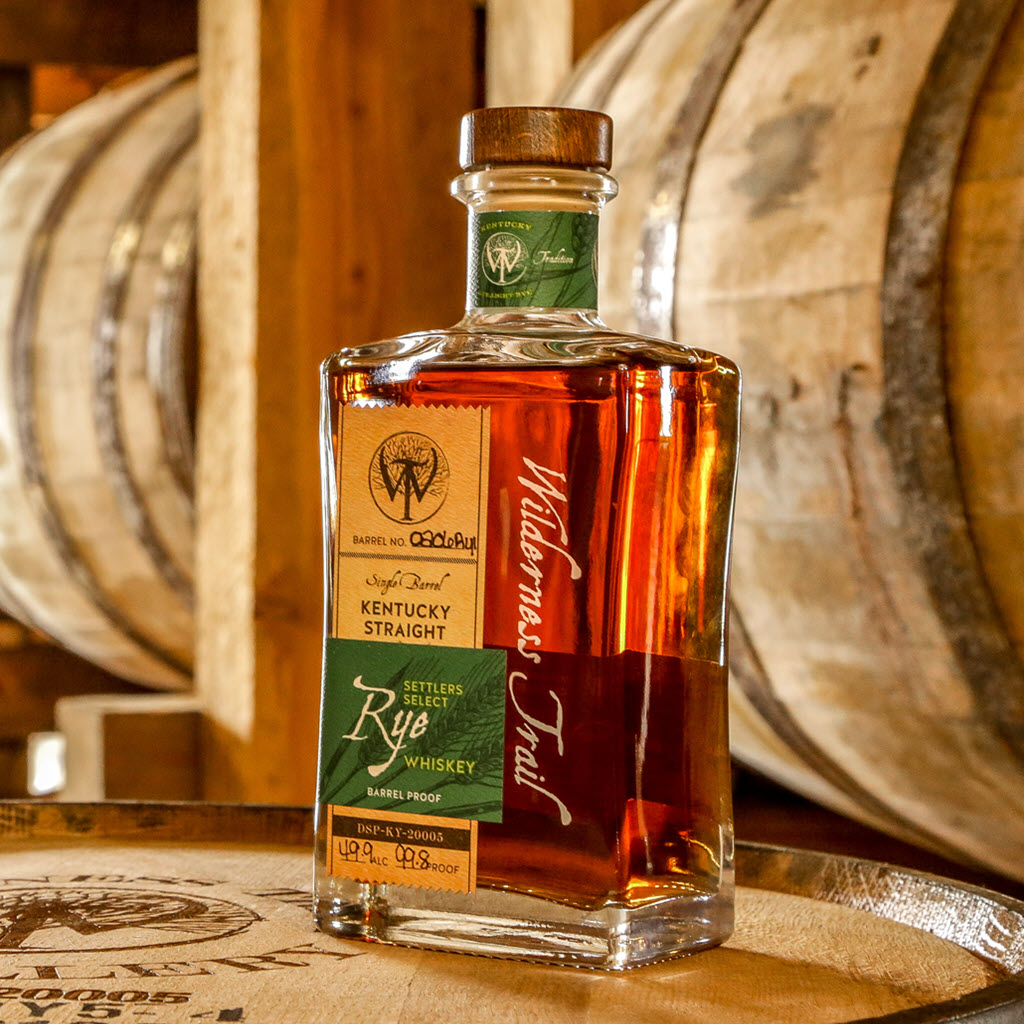 Wilderness Trail Distillery - Single Barrel Kentucky Straight Settlers Select Rye Whiskey Barrel Proof