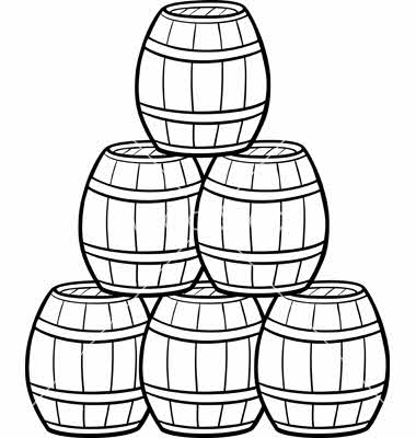 Heap of Whisky Barrels