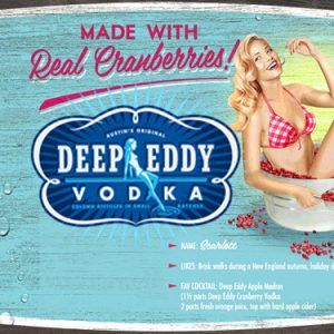 Deep Eddy Vodka - Cranberry Cover