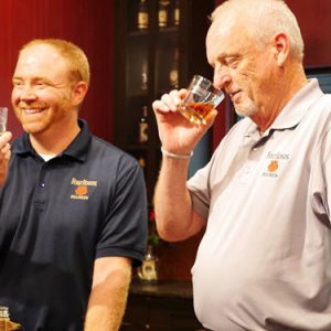 Four Roses Bourbon Master Distiller Jim Rutledge and Brent Elliot Cover