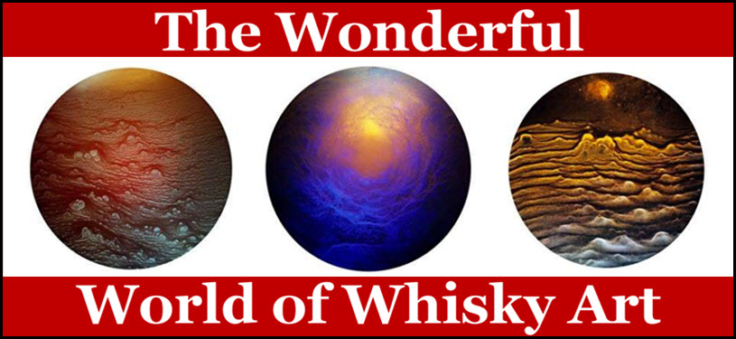 The Wonderful World of Whisky Art Infographics Cover