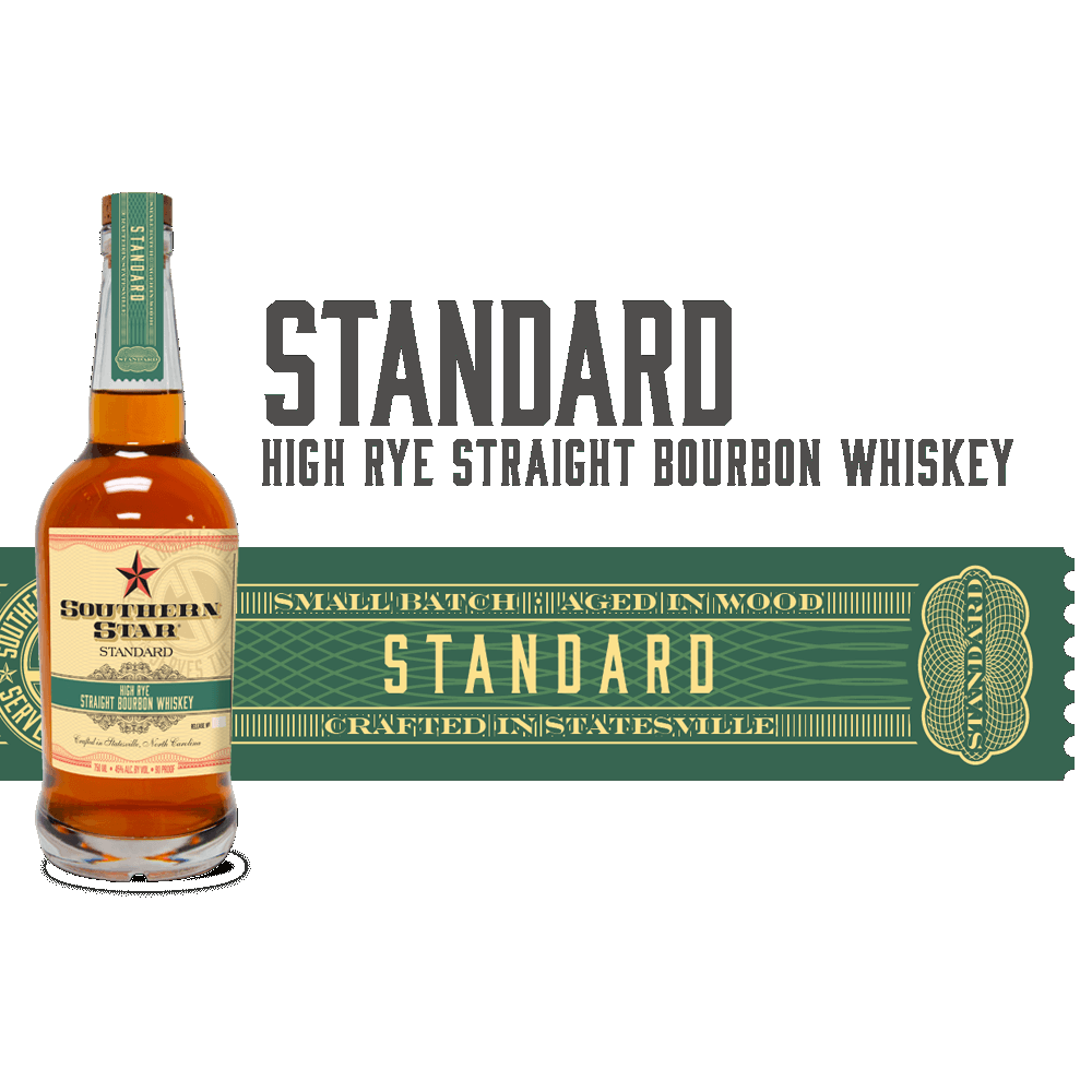 Southern Distilling Company - Southern Star Standard High Rye Straight Bourbon Whiskey