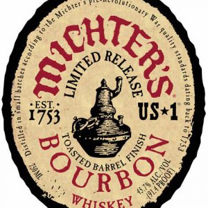 Michter's Toasted Bourbon Whiskey Label