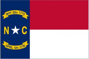 North Carolina State Flaf