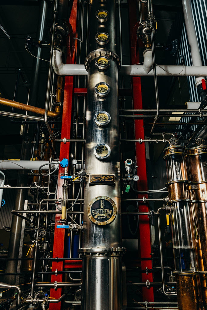 Southern Distilling Company - Vendome Copper & Brass Works Column Still