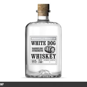 White Dog Whiskey Typical Flat Image