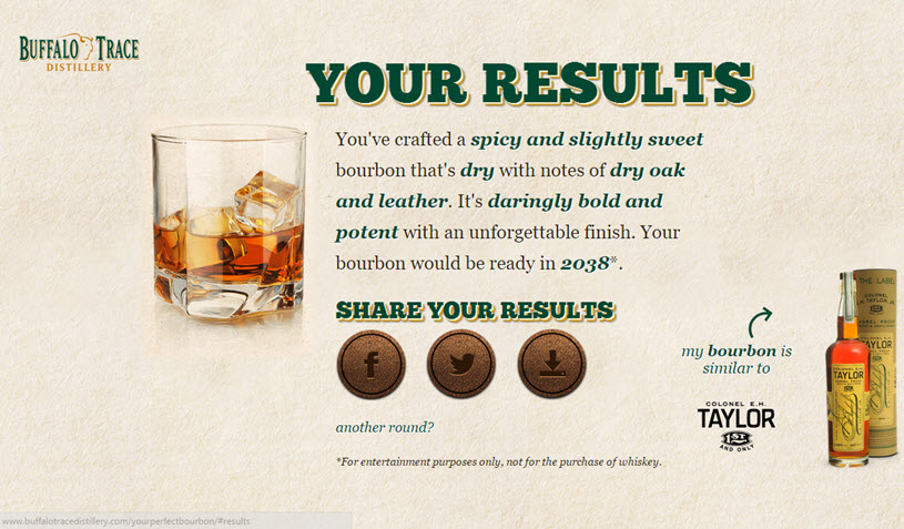 Buffalo Trace Build Your Own Bourbon 10 Your Reccomendation