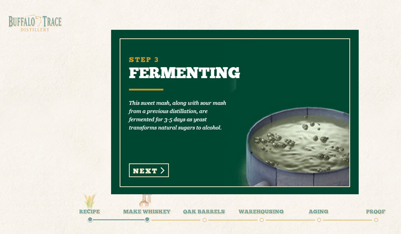 Buffalo Trace Build Your Own Bourbon 4 Fermenting