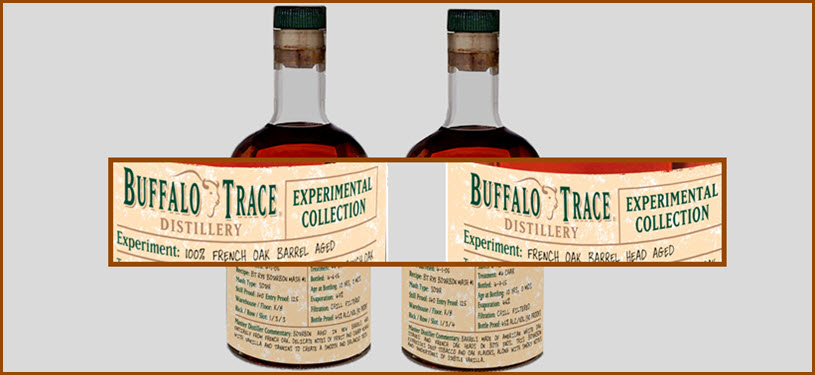 Buffalo Trace Experimental Collection French Oak Barrel Aged Bourbon