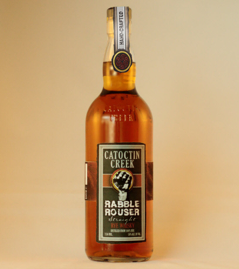 Catoctin Creek Distillery Rabbel Rouser Rye Whisky