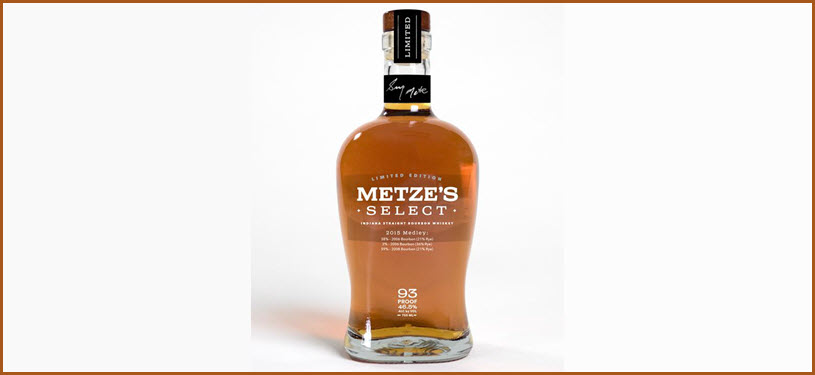 Metze’s Select Indiana Straight Bourbon Whiskey