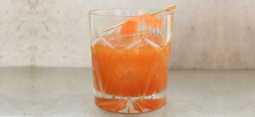 Pumpkin Old Fashioned Cocktail