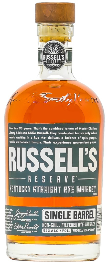 Russell's Reserve 104 Proof Rye