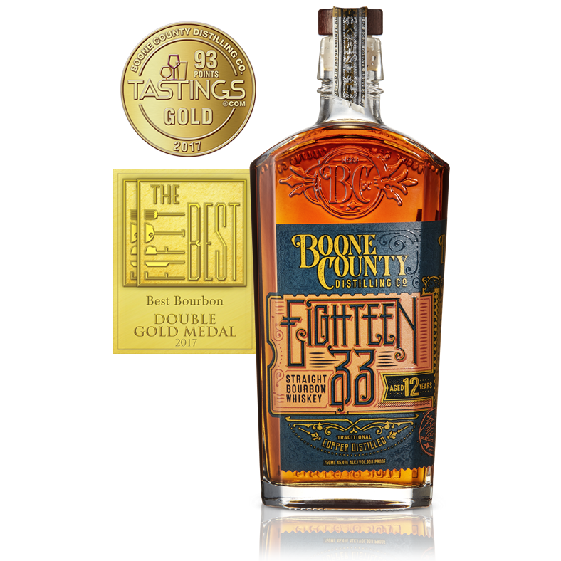 Boone County Distilling - 1833 12 Year Old Straight Bourbon Whiskey