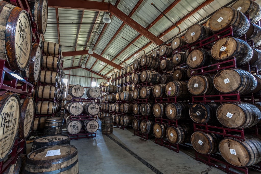 Boone County Distilling - Barrel Aging Warehouse