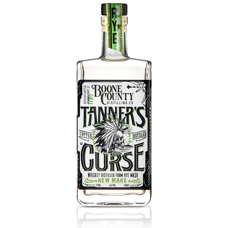 Boone County Distilling - Tanners Curse Whiskey Distilled from Rye Mash, New Make