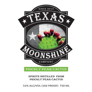 Hill Country Distillers - Spirits, Texas Prickly Pear Cactus Spirits, Label