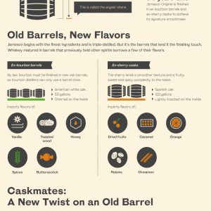 Jameson Caskmates Irish Whiskey Infographic