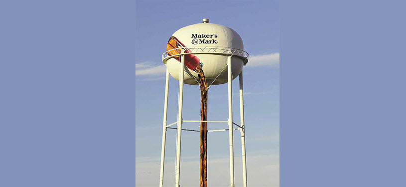 Maker's Mark Bourbon Water Tower Cover