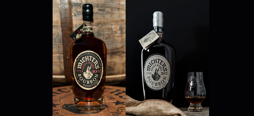 Michter's 10 and 20 Year Old Single Barrel Kentucky Straight Bourbon