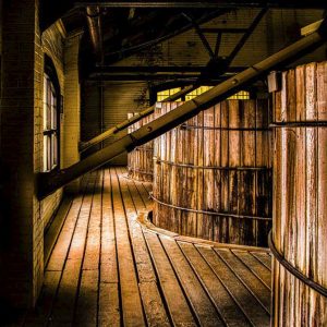 Old Prentice Distillery Fermentation Tanks
