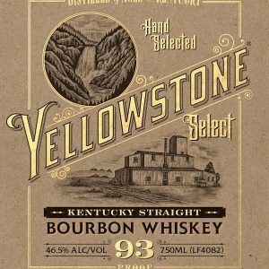 Limestone Branch Distillery - Yellowstone Select Kentucky Straight Bourbon Whiskey, 93 Proof Label