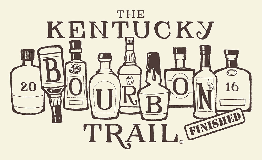 Kentucky Bourbon Trail 2016 T-Shirt Logo