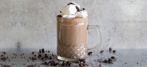 Oreo Coffee Hot Chocolate Side