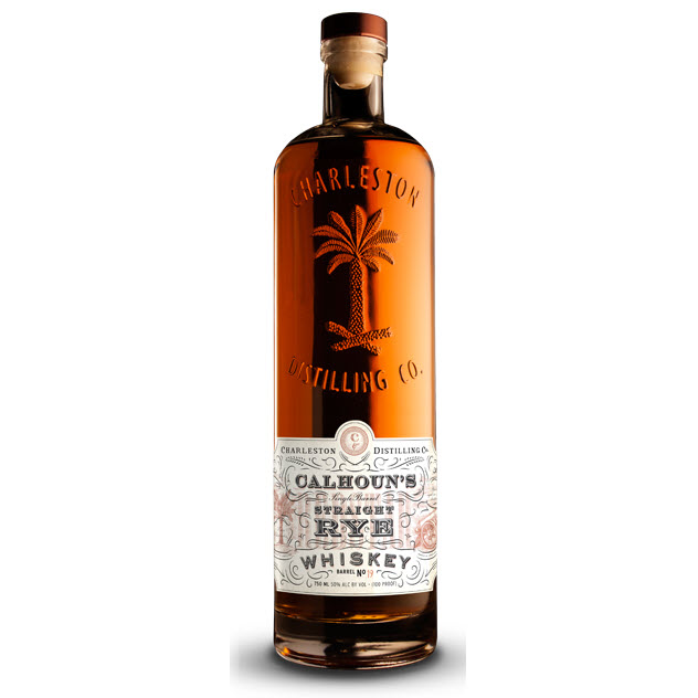 Charleston Distilling Co. - Spirits, Calhoun's Straight Rye Whiskey