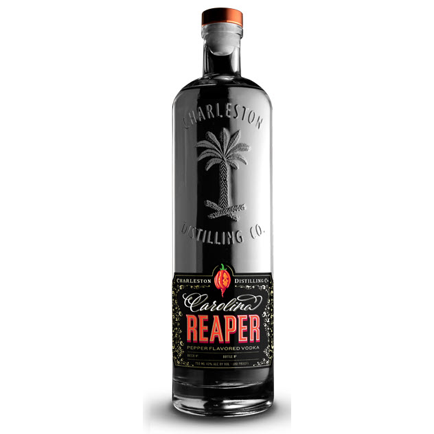 Charleston Distilling Co. - Spirits, Carolina Reaper Pepper Flavored Vodka