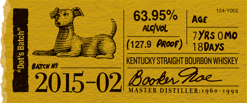 Bookers Bourbon Dot's Batch Batch No 2015-02
