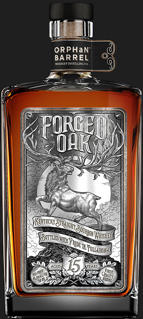 Orphan Barrel Forged Oak Kentucky Bourbon Bottle