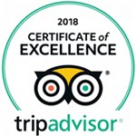 Trip Advisor Certificate of Excellence - 2018