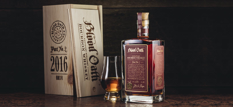 Blood Oath Kentucky Straight Whiskey Bourbon with Gift Box
