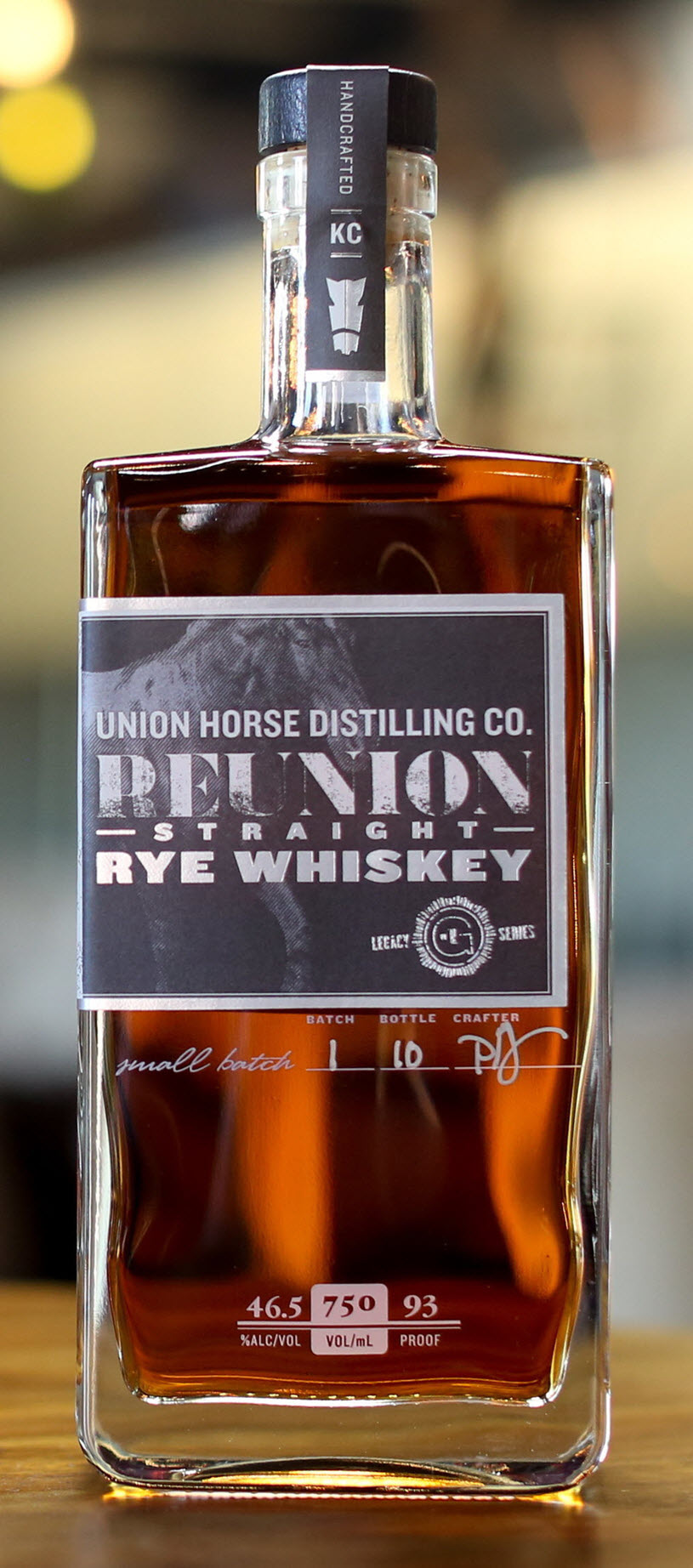 Union Horse Distilling - Reunion Straight Rye Whiskey