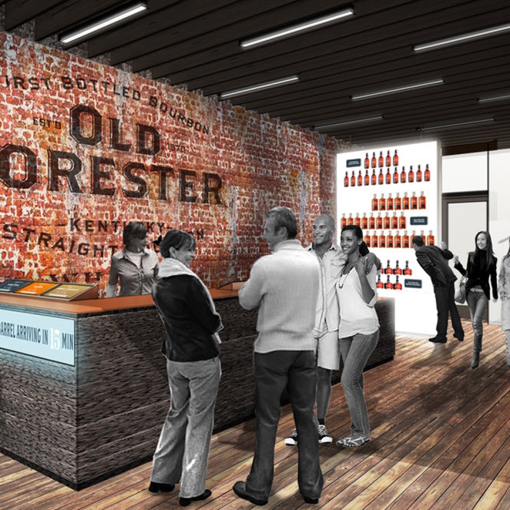 Old Forester Distillery Visitor Lobby