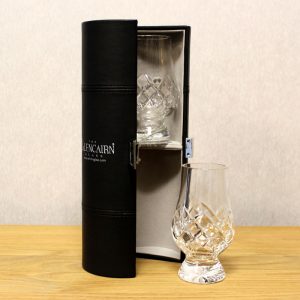8 Glencairn Whiskey Glass Set of 2 Crystal in Travel Case