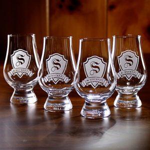 Glencairn Whiskey Glass Personalized 1A