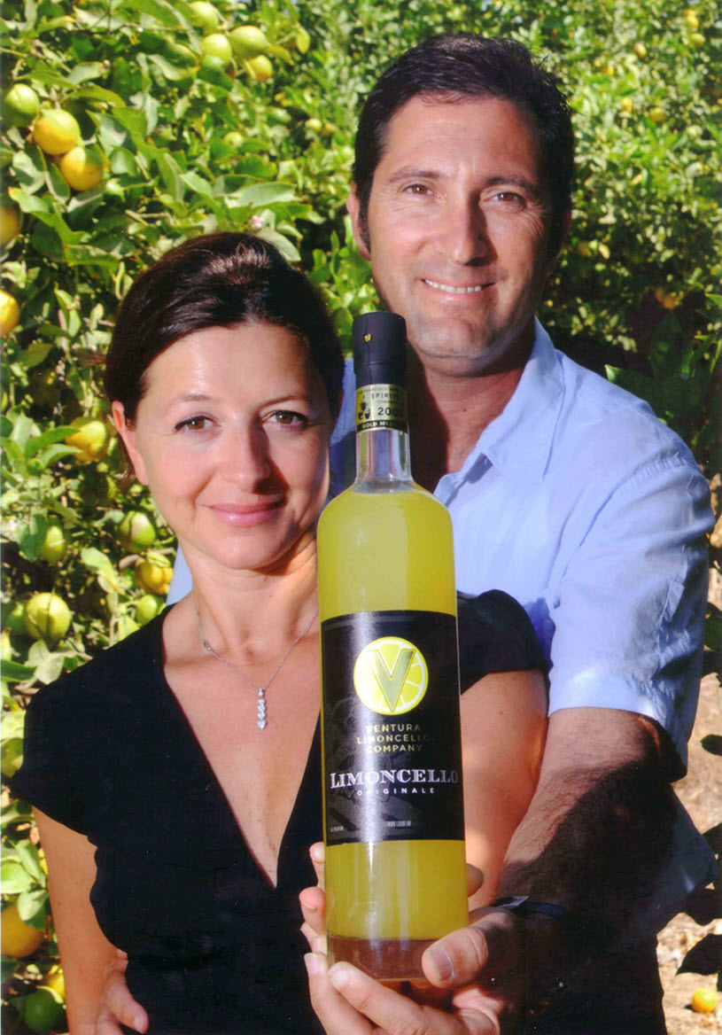 James and Manuela Carling of Ventura Limoncello