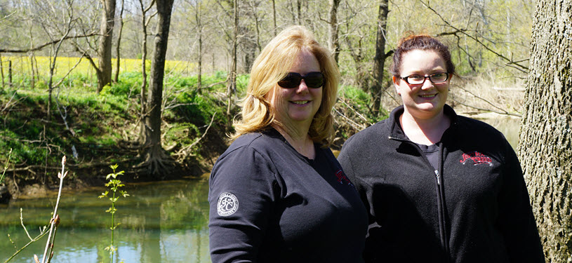 Joyce and Autumn Nethery of Jeptha Creed Distillery