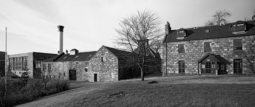The GlenDronach Distillery B&W